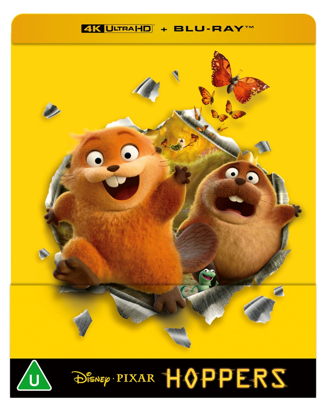Hoppers 2026 Blu-ray / 4K Ultra HD + Blu-ray (Steelbook) - MangaShop.ro