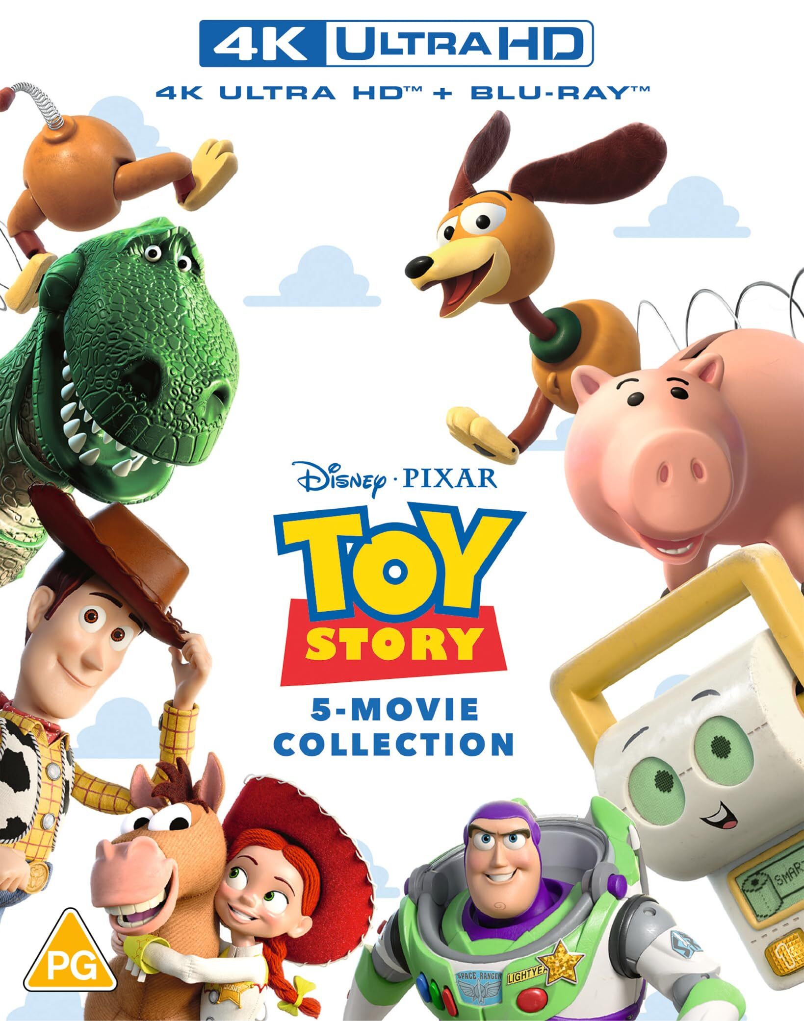 Toy Story: 5-movie Collection 2026 Blu-ray / 4K Ultra HD + Blu-ray (Boxset) - MangaShop.ro
