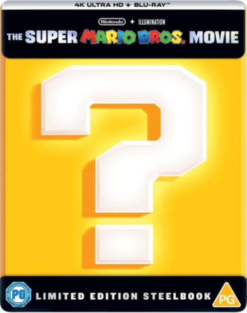 The Super Mario Bros. Movie 2023 Blu-ray / 4K Ultra HD + Blu-ray (Limited Edition Steelbook) - MangaShop.ro