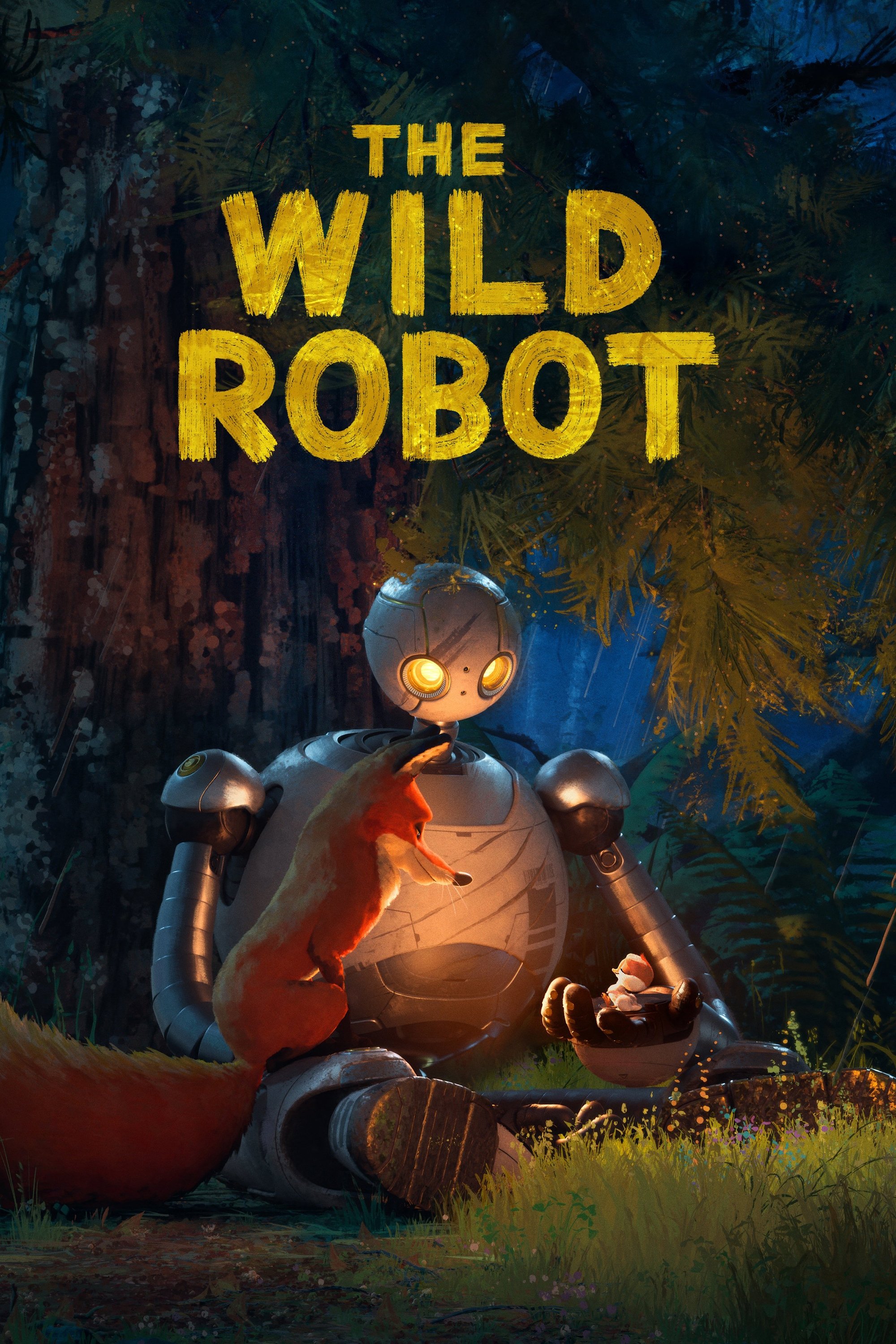 The Wild Robot 2024 Blu-ray / 4K Ultra HD + Blu-ray (Collector's Edition) - MangaShop.ro