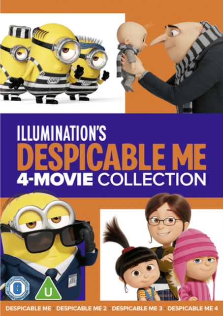 Despicable Me: 4-movie Collection 2024 DVD / Box Set - MangaShop.ro