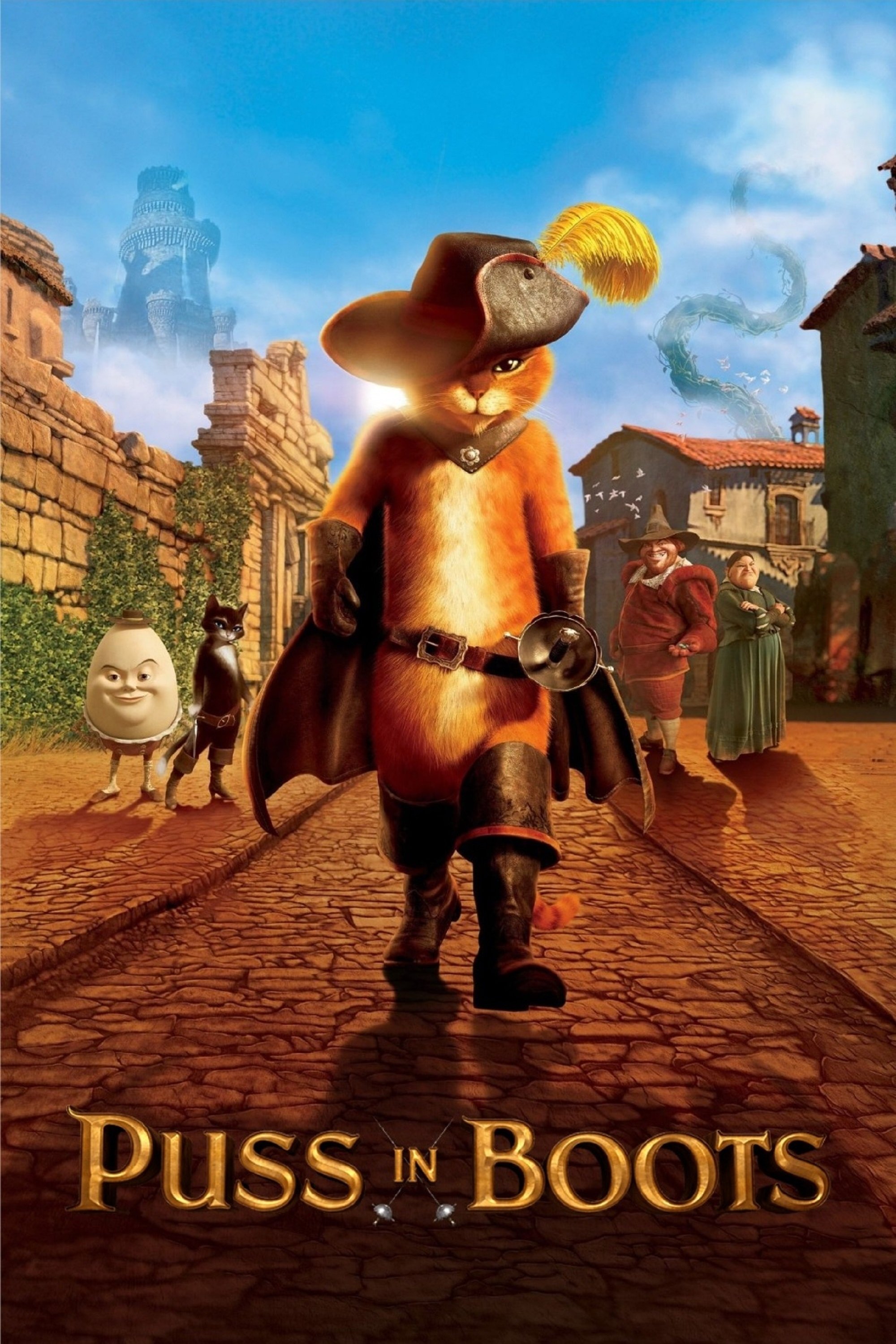 Puss in Boots 2011 Blu-ray / 4K Ultra HD - MangaShop.ro