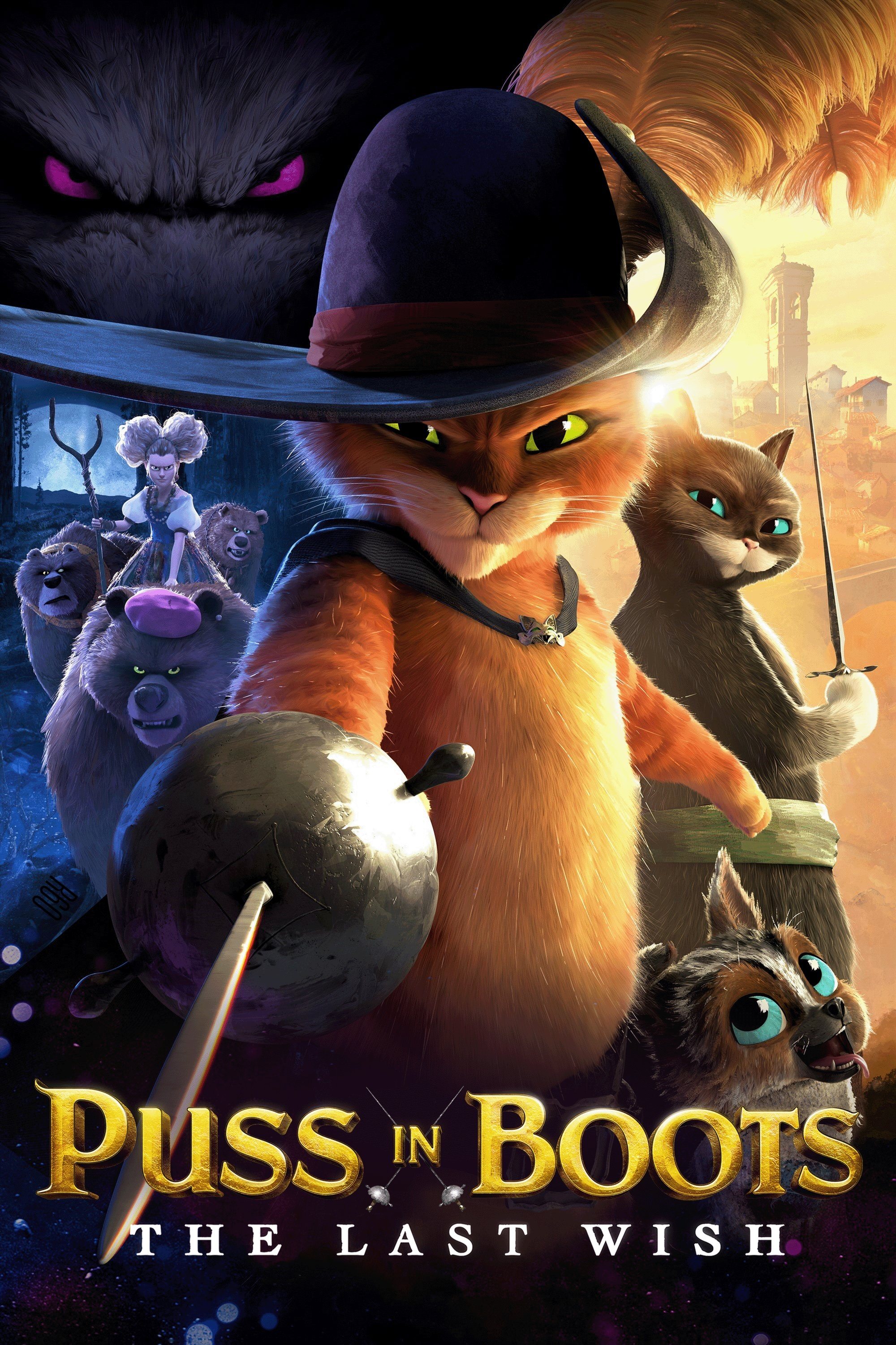 Puss in Boots: The Last Wish 2022 Blu-ray / 4K Ultra HD - MangaShop.ro