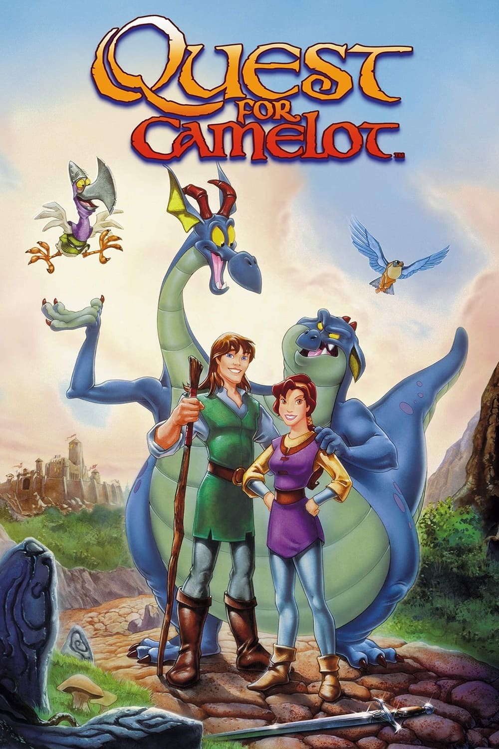 The Magic Sword - Quest For Camelot DVD - MangaShop.ro