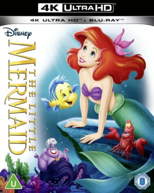 The Little Mermaid (Disney) 1989 Blu-ray / 4K Ultra HD + Blu-ray - MangaShop.ro