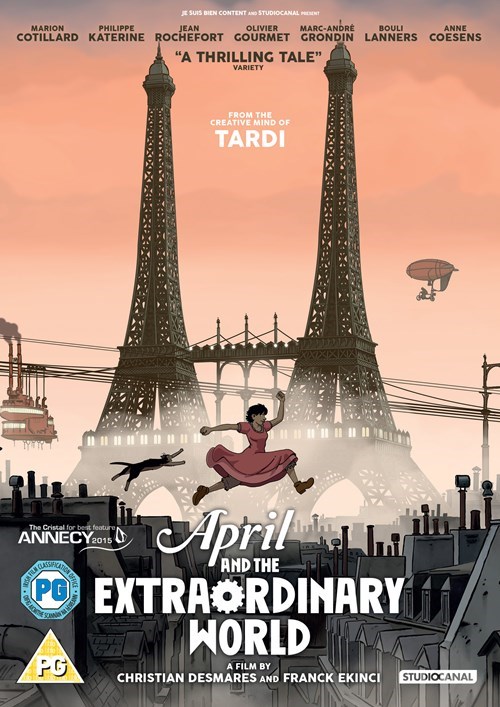 April And The Extraordinary World DVD - MangaShop.ro