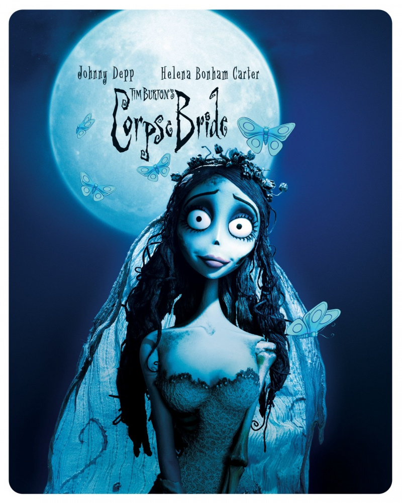 Corpse Bride 2005 (Steelbook) Blu-Ray / 4k - MangaShop.ro