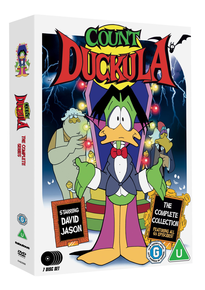 Count Duckula Series 1 to 4 Complete Collection 1993 DVD / Box Set - MangaShop.ro