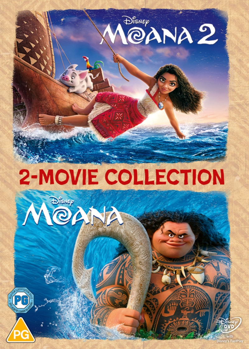 Disney's Moana 1 & 2 Double Pack DVD - MangaShop.ro