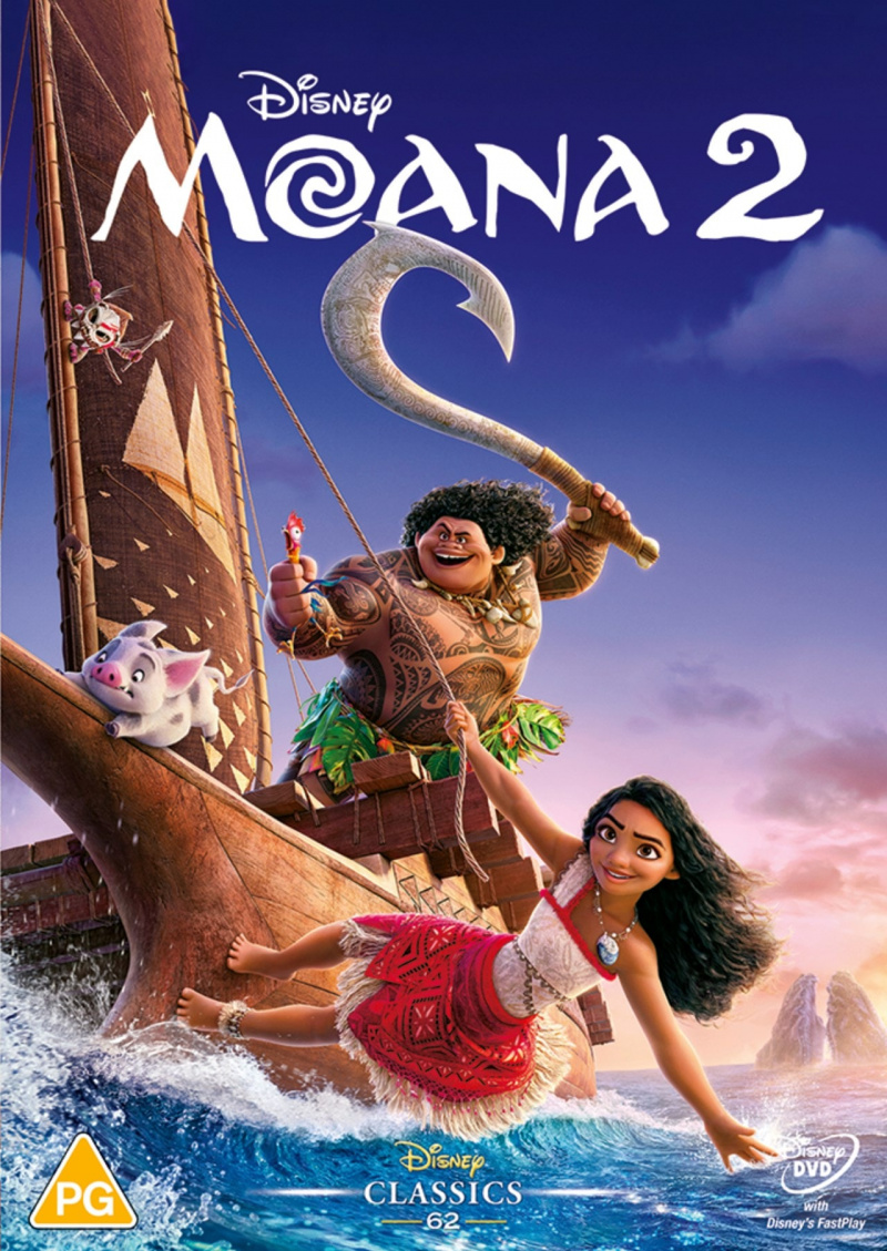 Disney's Moana 2 2024 DVD - MangaShop.ro