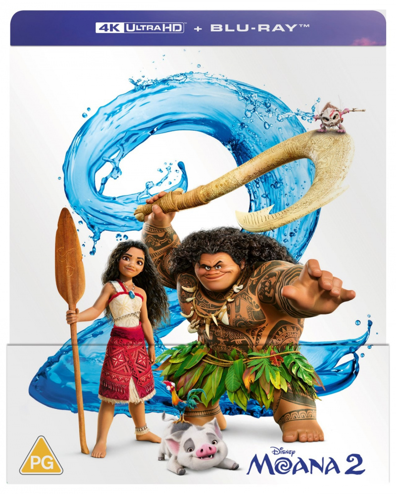 Disney's Moana 2 2024 (Steelbook) Blu-Ray / 4k - MangaShop.ro