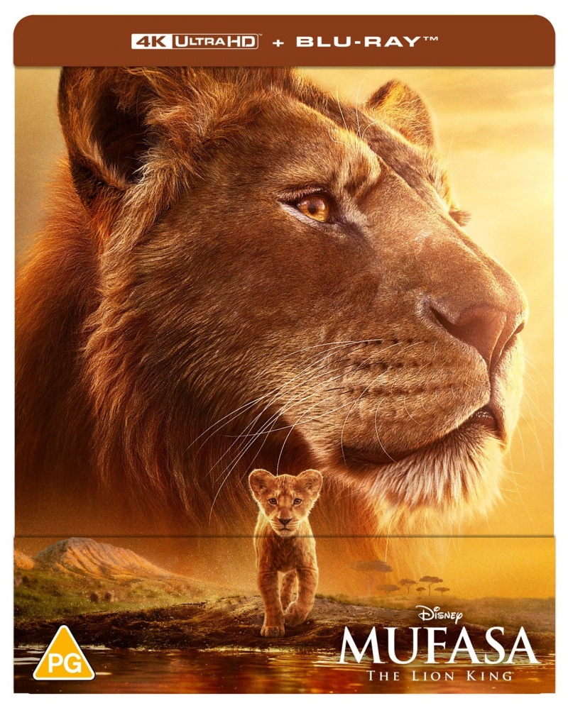 Disney's Mufasa: The Lion King 2024 (Steelbook) Blu-Ray / 4k - MangaShop.ro