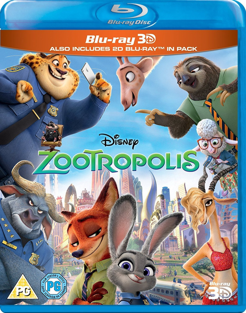 Zootropolis 3D+2D Blu-Ray - MangaShop.ro