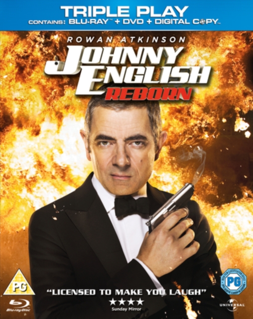 Johnny English Reborn 2011 Blu-ray / with DVD and Digital Copy - Triple Play - MangaShop.ro