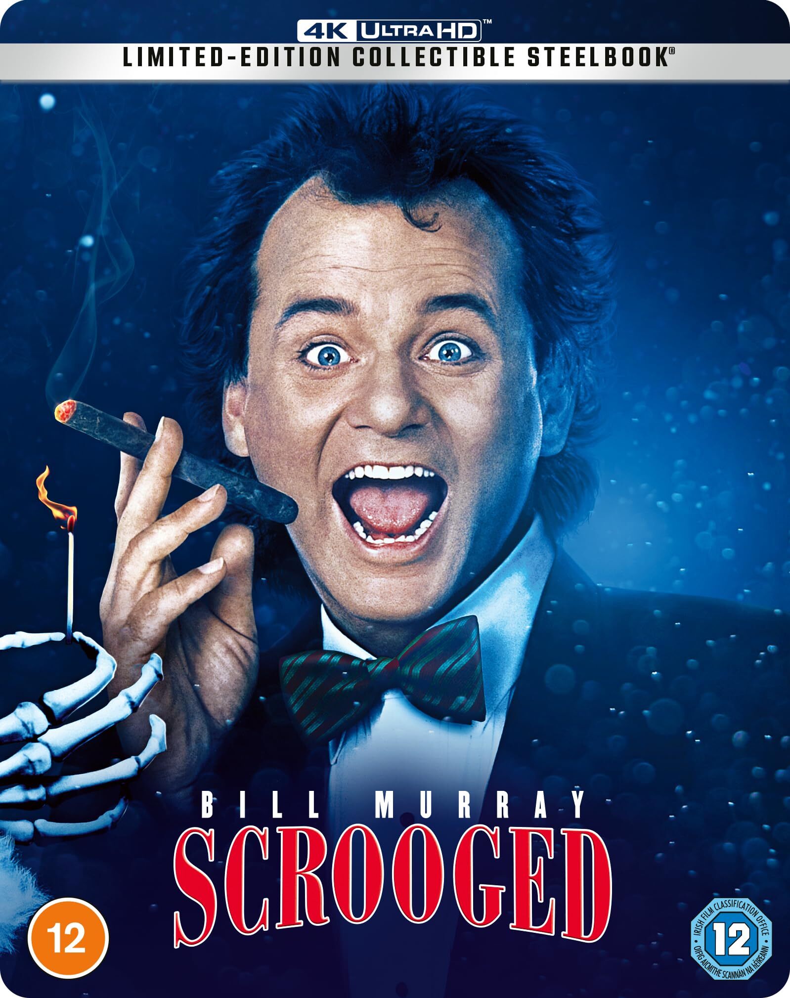 Scrooged 1988 Blu-ray / 4K Ultra HD (Limited Edition Steelbook) - MangaShop.ro