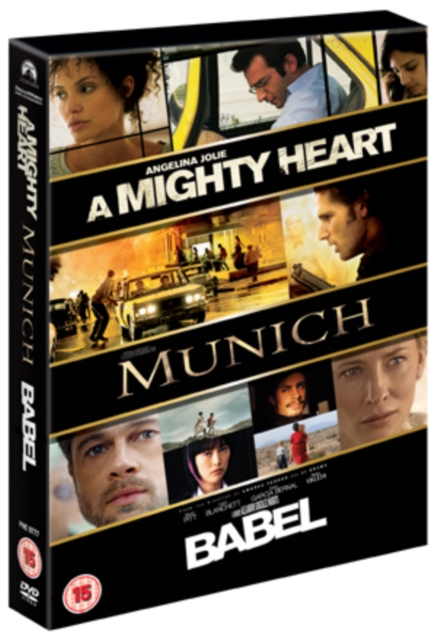 Babel/Munich/A Mighty Heart 2007 DVD / Box Set - MangaShop.ro