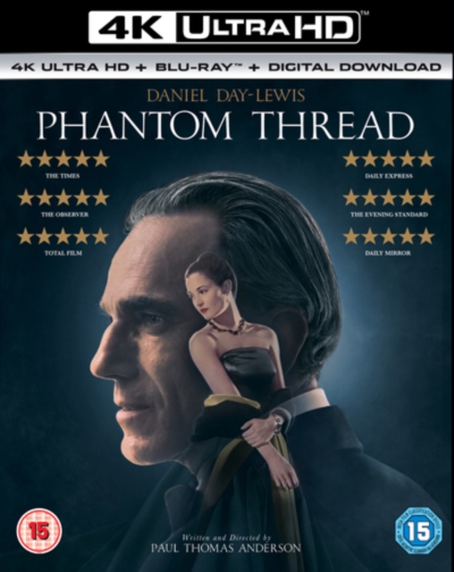 Phantom Thread 2017 Blu-ray / 4K Ultra HD + Blu-ray + Digital Download - MangaShop.ro