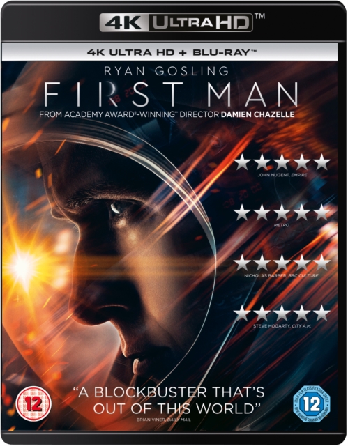 First Man 2018 Blu-ray / 4K Ultra HD + Blu-ray - MangaShop.ro