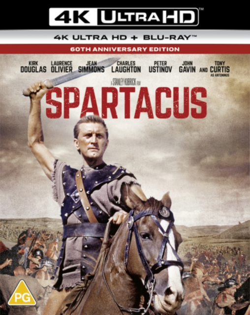 Spartacus 1960 Blu-ray / 4K Steel Book (60th Anniversary) - MangaShop.ro
