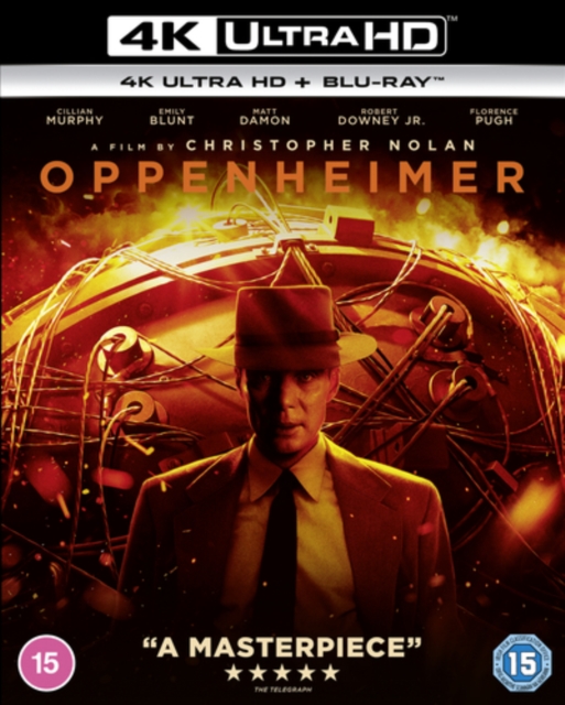Oppenheimer 2023 Blu-ray / 4K Ultra HD + Blu-ray - MangaShop.ro