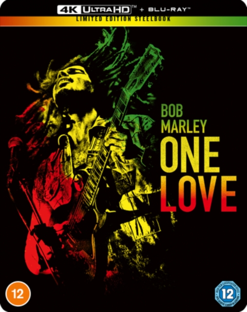 Bob Marley: One Love 2024 Blu-ray / 4K Ultra HD + Blu-ray (Steelbook) - MangaShop.ro