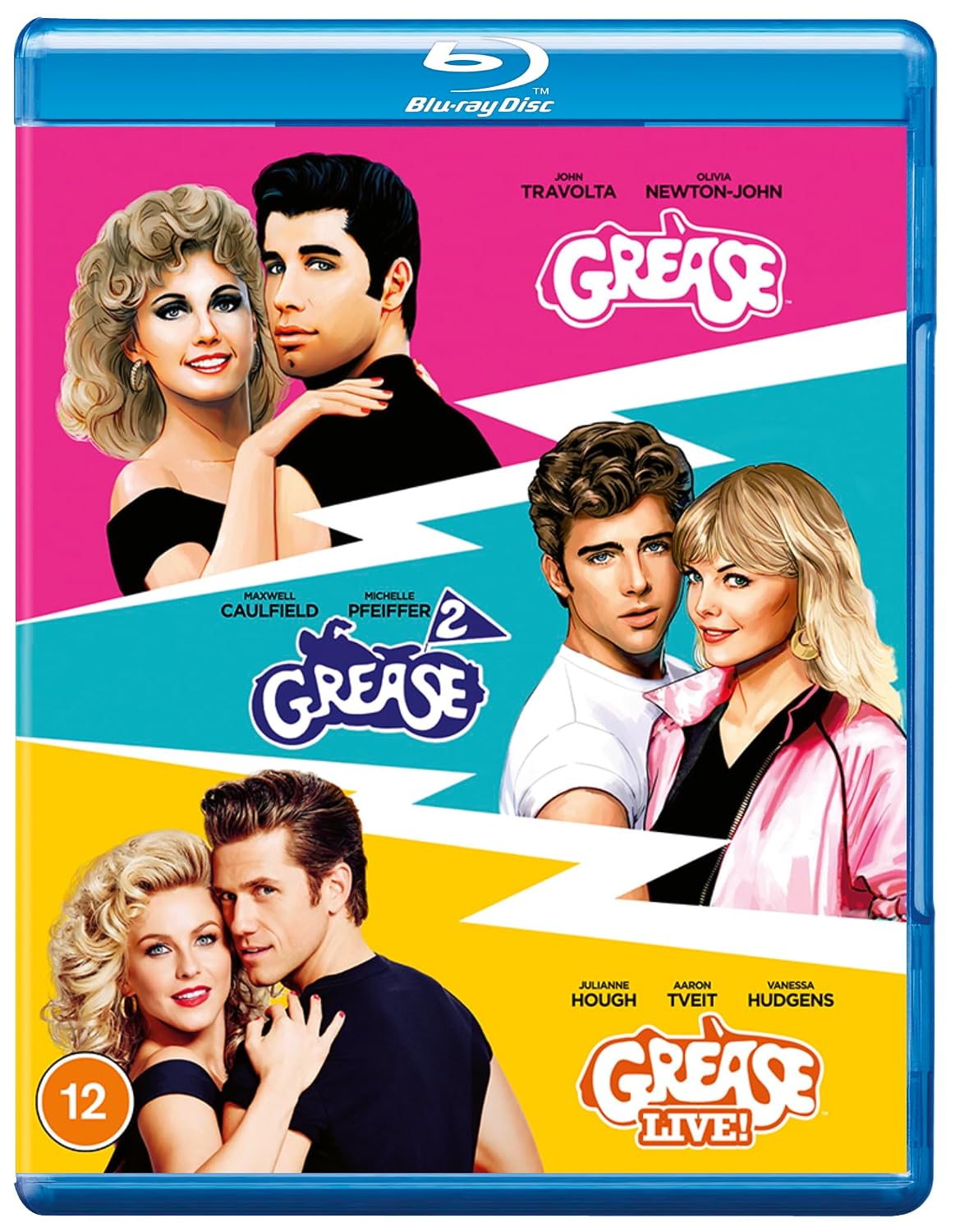 Grease: 3-movie Collection 2016 Blu-ray / Box Set - MangaShop.ro