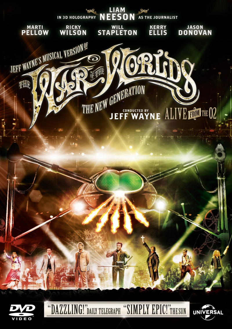 Jeff Wayne's the War of the Worlds - The New Generation 2013 DVD - MangaShop.ro