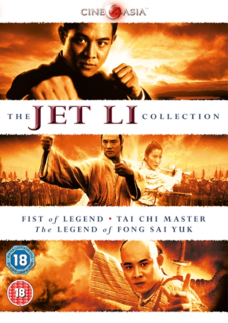 Jet Li - Fist Of Legend / Tai Chi Master / Legend Of Fong Sai Yuk DVD - MangaShop.ro