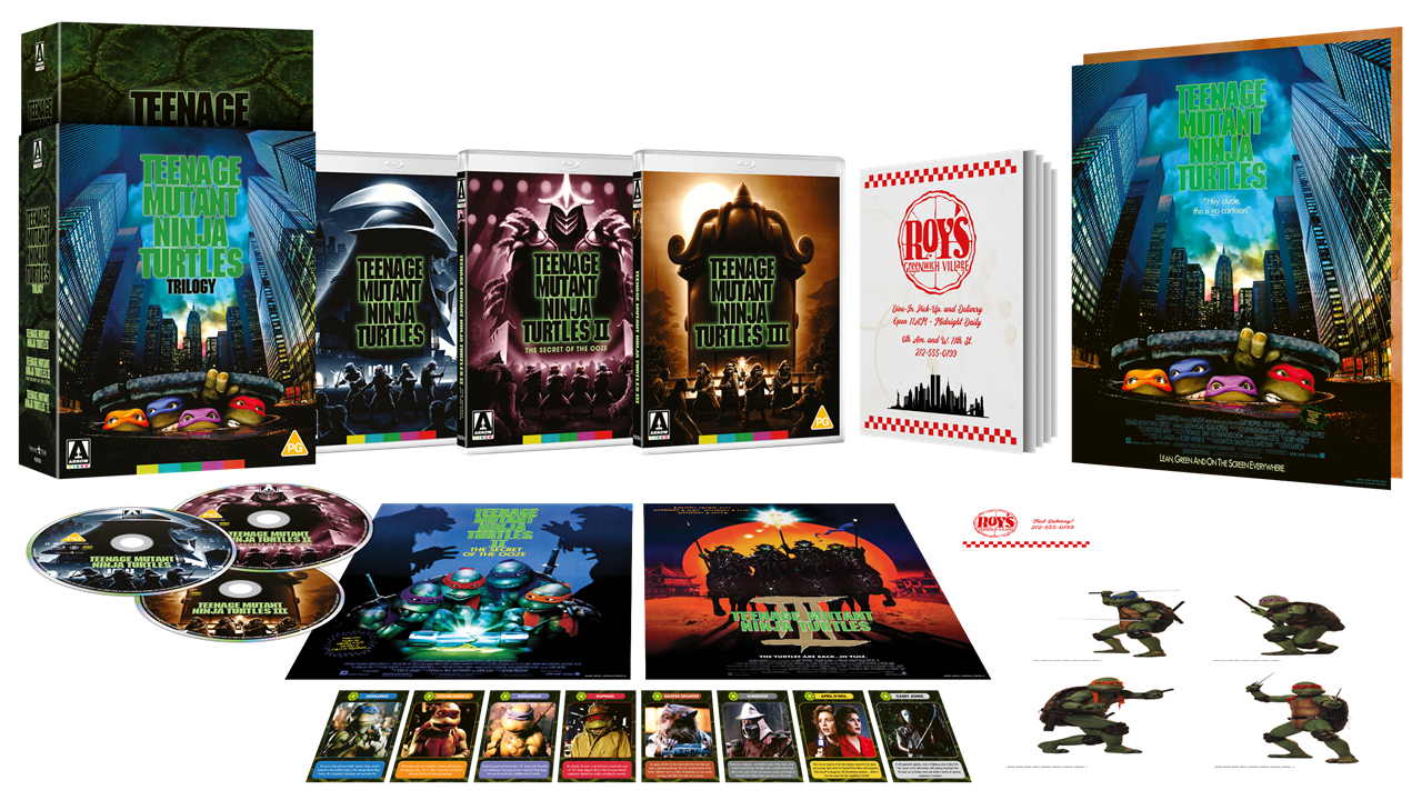 Teenage Mutant Ninja Turtles: Trilogy 1993 Blu-ray / Box Set (Restored) - MangaShop.ro
