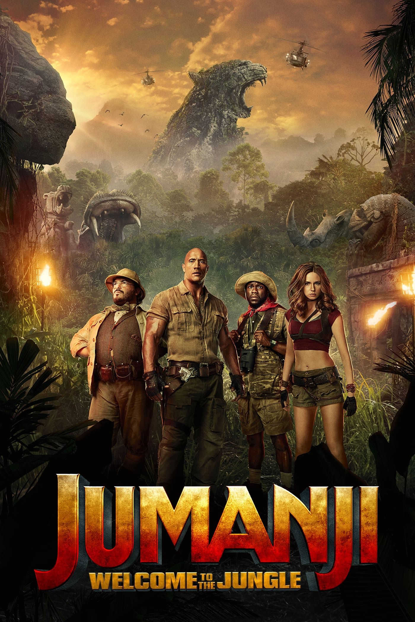 Jumanji Welcome To The Jungle DVD - MangaShop.ro