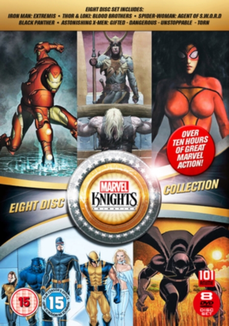 Marvel Knights Collection (8 Films) DVD - MangaShop.ro
