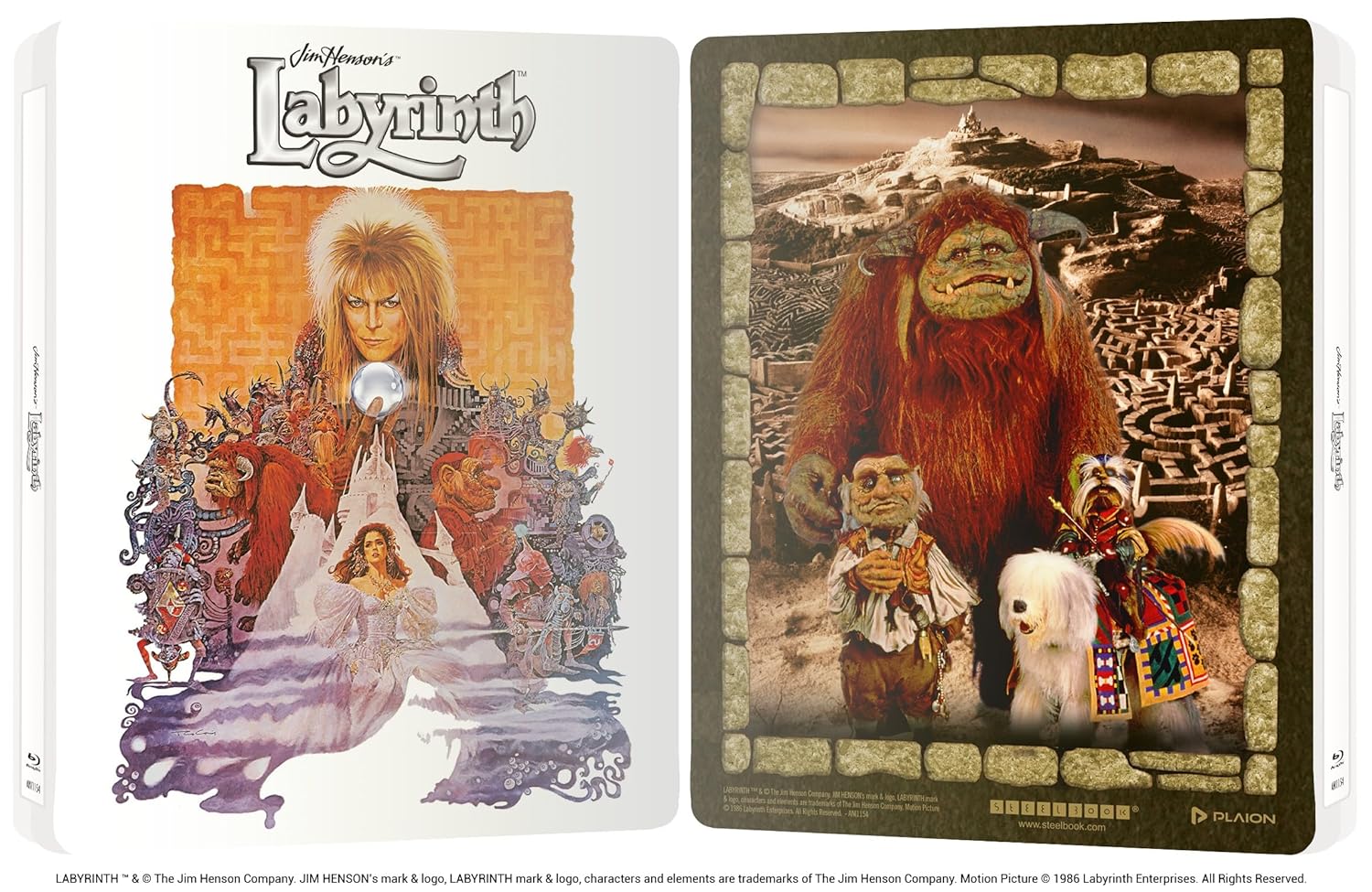 Labyrinth 1986 Blu-ray / 4K Ultra HD + Blu-ray (Limited Edition Steelbook) - MangaShop.ro