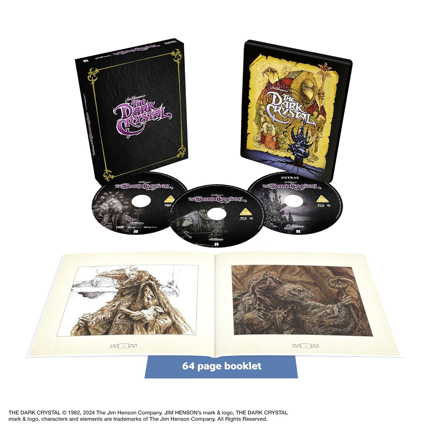 The Dark Crystal 1982 Blu-ray / 4K Ultra HD + Blu-ray (Collector's) - MangaShop.ro