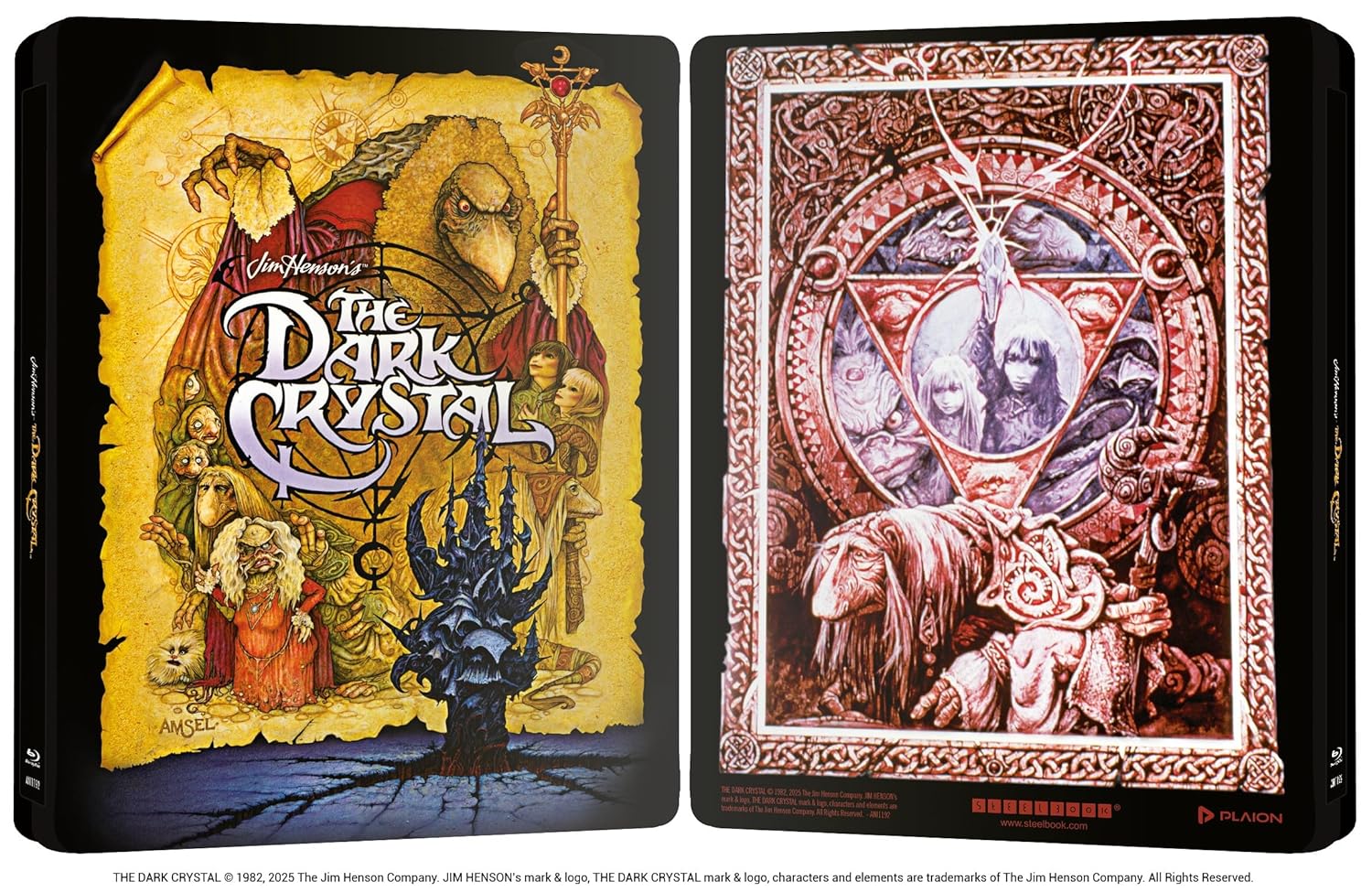 The Dark Crystal 1982 Blu-ray / 4K Ultra HD + Blu-ray (Limited Edition Steelbook) - MangaShop.ro