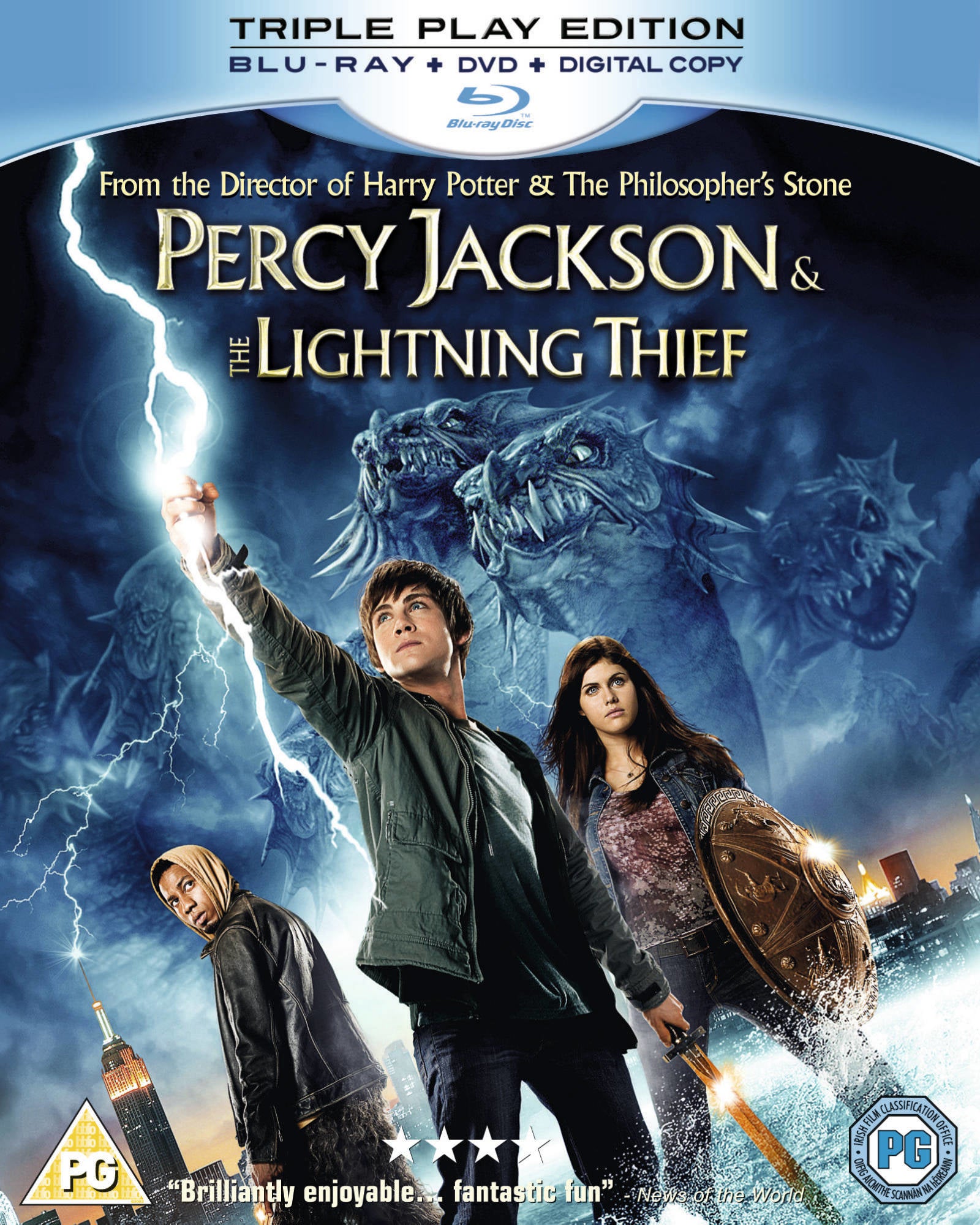Percy Jackson and the Lightning Thief 2010 Blu-ray / with DVD - MangaShop.ro