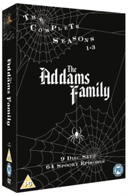 The Addams Family Seasons 1 to 3 Complete Collection DVD - MangaShop.ro