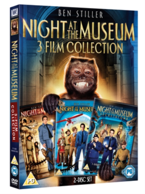 Night At The Museum / Night At The Museum 2 / Night At The Museum 3 - Secret Of The Tomb DVD - MangaShop.ro