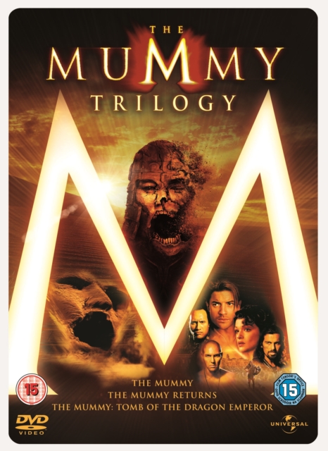 The Mummy Trilogy - The Mummy / The Mummy Returns / The Mummy - The Tomb Of The Dragon Emperor DVD - MangaShop.ro
