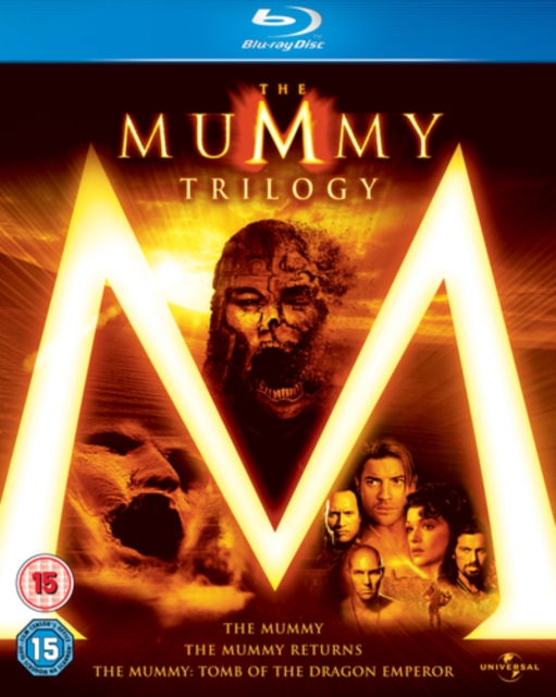 The Mummy Trilogy - The Mummy / The Mummy Returns / The Mummy - Tomb Of The Dragon Emperor Blu-Ray - MangaShop.ro