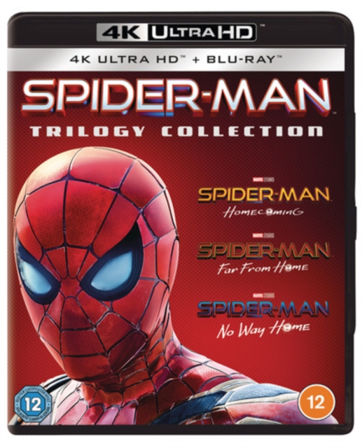 Spider-Man: Homecoming/Far from Home/No Way Home 2021 Blu-ray / 4K Ultra HD + Blu-ray (Boxset) - MangaShop.ro