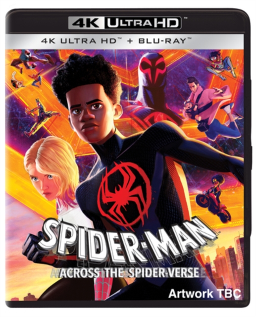 Spider-Man: Across the Spider-verse 2023 Blu-ray / 4K Ultra HD + Blu-ray - MangaShop.ro