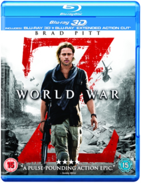 World War Z: Extended Action Cut 2013 Blu-ray / 3D Edition with 2D Edition - MangaShop.ro