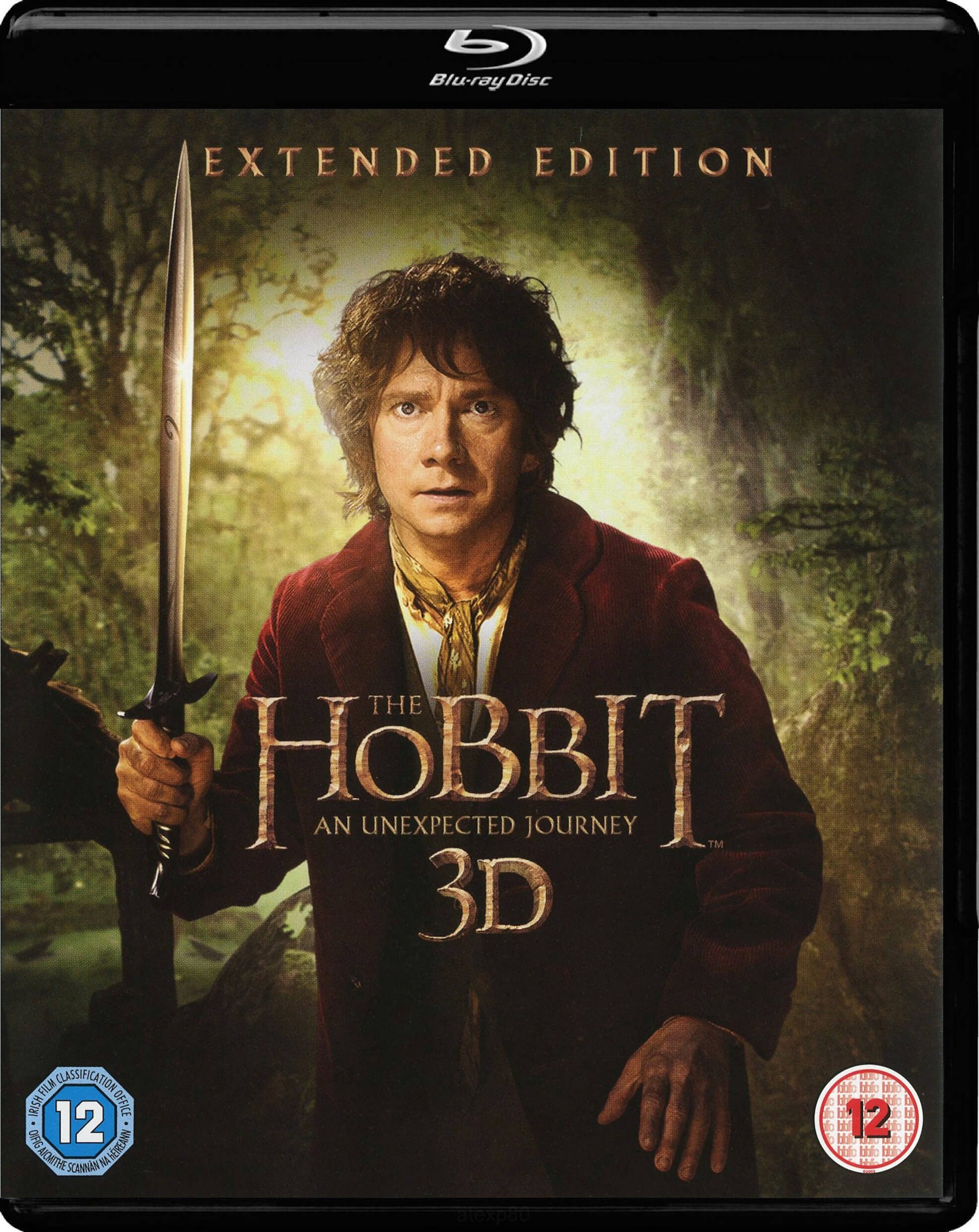 The Hobbit: An Unexpected Journey - Extended Edition 2012 Blu-ray / 3D Edition with 2D Edition - MangaShop.ro