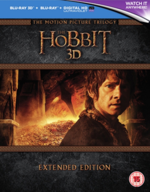 The Hobbit - Trilogy Extended Edition 3D+2D Blu-Ray - MangaShop.ro