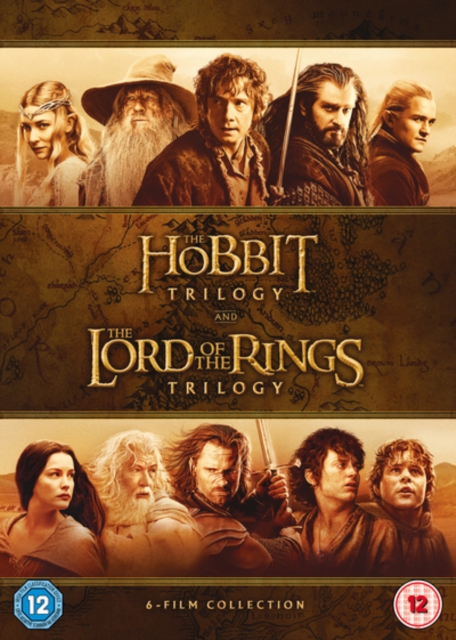 Middle Earth Collection - The Hobbit Trilogy Trilogy / The Lord Of The Rings Trilogy DVD - MangaShop.ro