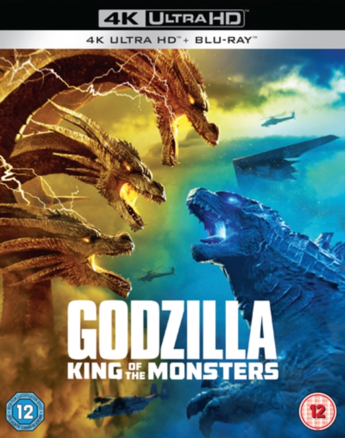 Godzilla - King of the Monsters 2019 Blu-ray / 4K Ultra HD + Blu-ray - MangaShop.ro