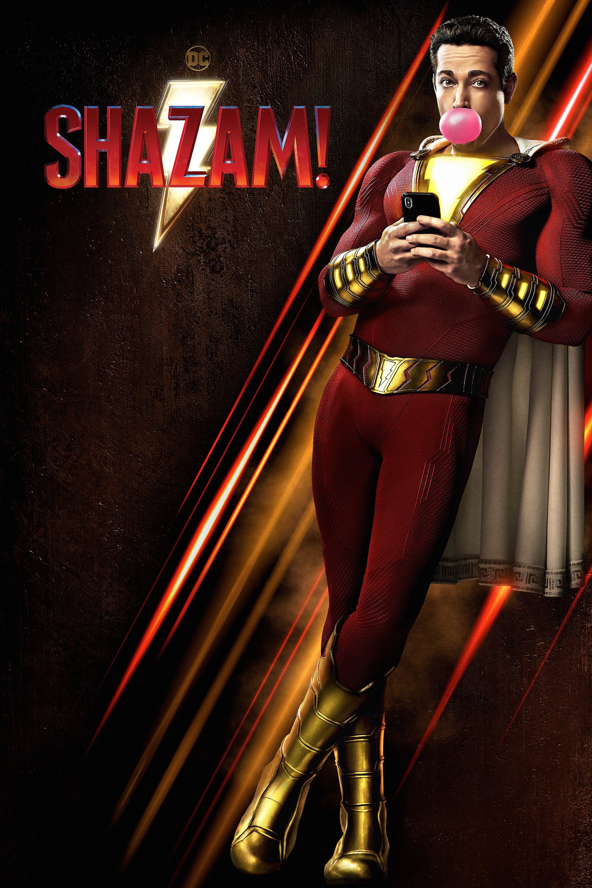 Shazam! 2019 Blu-ray / 4K Ultra HD + Blu-ray (Steelbook) - MangaShop.ro