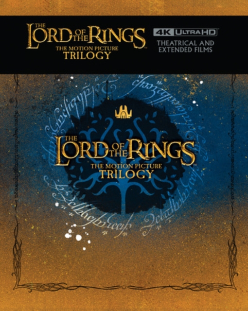 The Lord of the Rings Trilogy: Extended Editions 2003 Blu-ray / 4K Ultra HD + Blu-ray Steelbook (Box Set) - MangaShop.ro