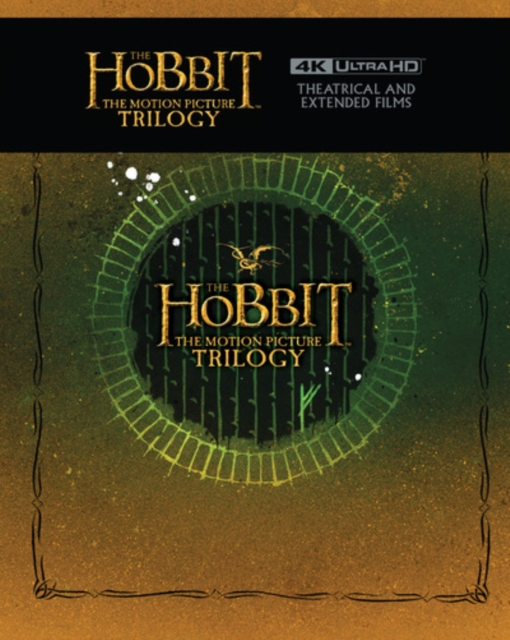 The Hobbit: Trilogy - Extended Editions 2014 Blu-ray / 4K Ultra HD (Steel Book) - MangaShop.ro