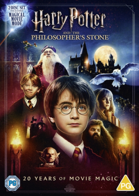 Harry Potter and the Philosopher's Stone 2001 DVD / 20th Anniversary Edition - MangaShop.ro